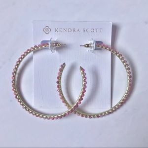 Kendra Scott Birdie Gold Hoop Earrings